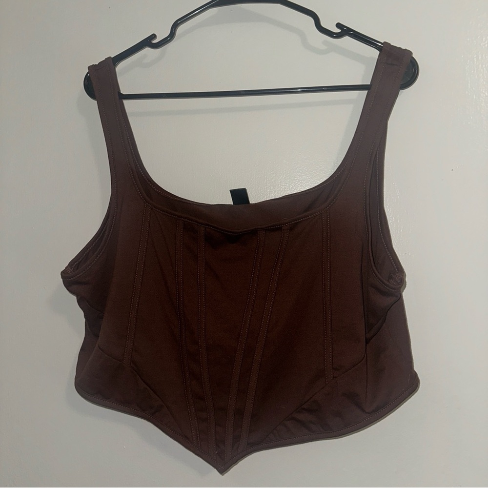 Brown Women's Top